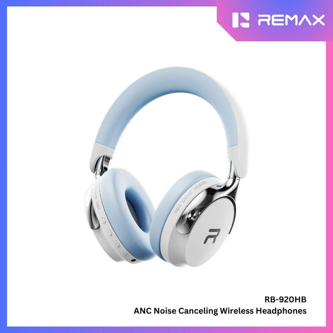 REMAX - RB-920HB ANC Noise Cancelling Bluetooth Wireless Headphone