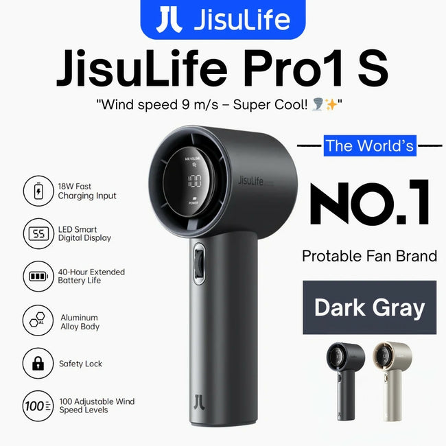 JisuLife - Handheld Fan Pro 1S ( 5000mAh )