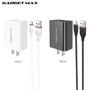 GADGET MAX - GM2020 Micro Cable Quick Charger Set (3A)