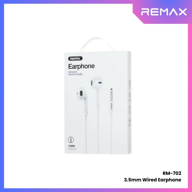 REMAX - RM-702 3.5mm Wired Earphone