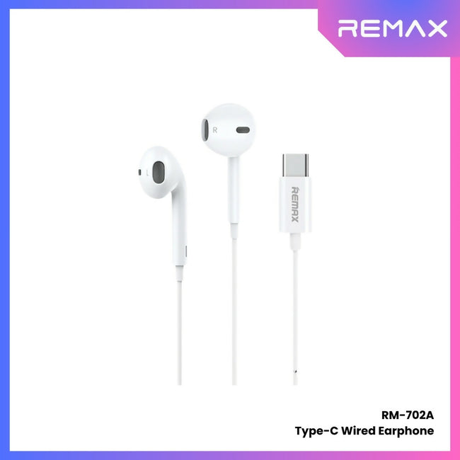 REMAX - RM-702A Type-C Wired Earphone