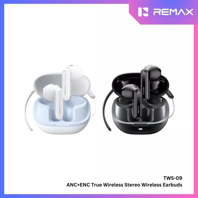 REMAX - TWS-09 ANC+ENC Stereo Bluetooth Wireless Earbuds