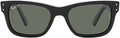 Ray-Ban Men Mr. Burbank 8056597556460 Rectangular Sunglasses