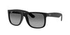 Ray-Ban™ Justin 8053672495652 Rubber Black