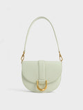 CHARLES & KEITH Gabine Saddle Bag Mint Green