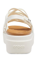 CROCS WOMEN'S  BROOKLYN STRAPPY LOW WEDGE