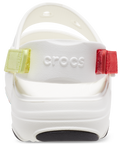 CROCS CLASSIC ALL-TERRAIN SANDAL WHI/MLTI