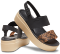 CROCS BROOKLYN TORTOISE LOW WEDGE