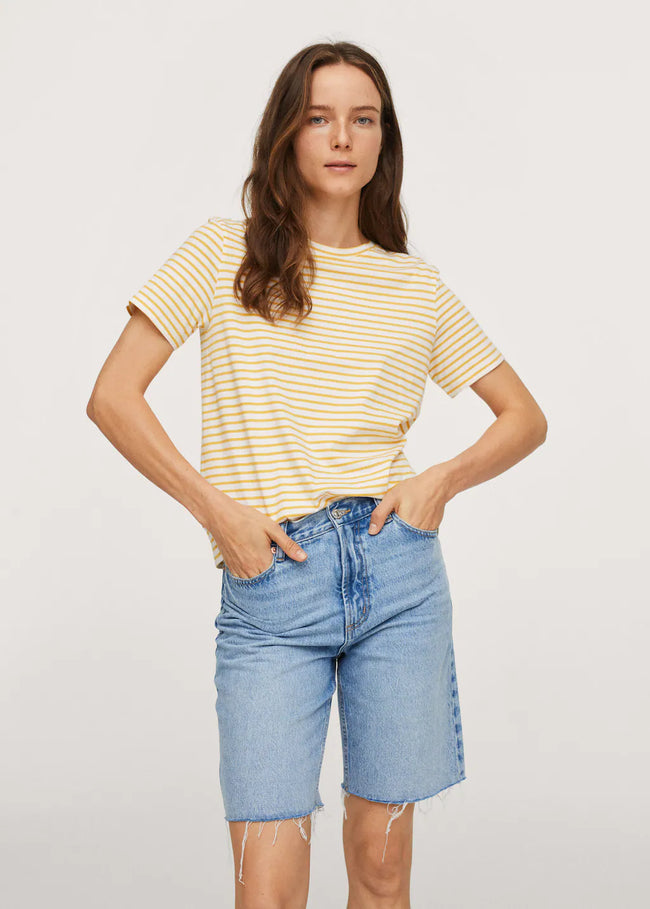 MANGO WOMEN T-SHIRT BELLAP-H
