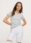 MANGO WOMEN T-SHIRT MANGOFI-H *Extra 5% off for 2pcs and above