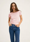 MANGO WOMEN T-SHIRT MANGOLOG-H-81