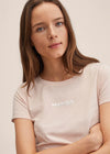 MANGO WOMEN T-SHIRT PSTMNG