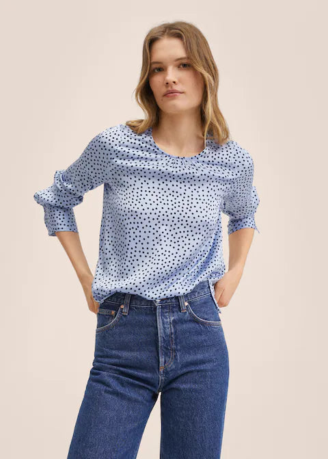 MANGO WOMEN BLOUSE TIPPY