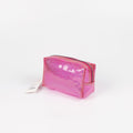 1NOM Stars Rectangle Cosmetic Bag - Rose Red