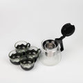 1NOM 5-piece Luxury Tea Set - Black