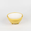 1 NOM Bear Strainer & Bowl Set - Yellow