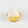 1 NOM Bear Strainer & Bowl Set - Yellow