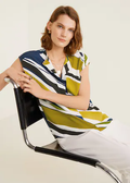 MANGO WOMEN BLOUSE DIAGONAL