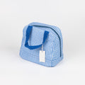 1 NOM Check Lunch Bag - Blue