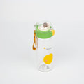 1NOM WAIT Bear Glass Bottle with Flip Cap - Green