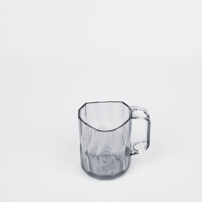 1NOM Transparent Ripple Gargle Mug - Grey