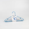 1 NOM Simple Clothes Hanger Set - 10 Pcs