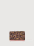 Bonia Lydia Monogram Long 3 Fold Wallet