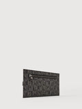 Bonia Black Monogram Card Holder 866013-705-08