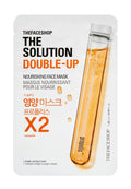 THEFACESHOP THE SOLUTION DOUBLE-UP NOURISHING FACE MASK(GZ)