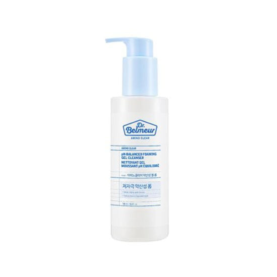 THEFACESHOP DR.BELMEUR AMINO CLEAR PH-BALANCED FOAMING GEL CLEANSER