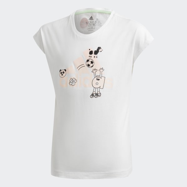 ADIDAS-G ART TEE-T-SHIRT-KIDS