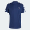 ADIDAS MEN BASE 3-STRIPE T-SHIRTS