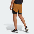 ADIDAS MEN HIIT 2N1 SHORTS