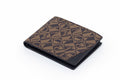 Bonia Brown Monogram Cards Wallet 866028-603-08