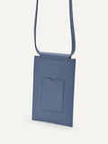 PEDRO Trip Phone Pouch with Lanyard - Slate Blue