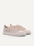 PEDRO Women Pleated Court Sneakers - Nude