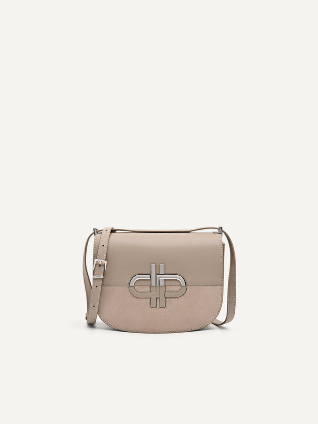 PEDRO Women Icon Leather Shoulder Bag - Taupe