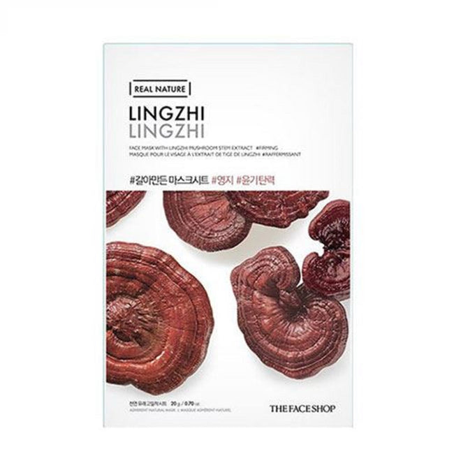 THEFACESHOP REAL NATURE MASK SHEET LINGZHI.2017
