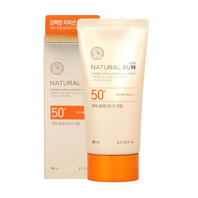 THEFACESHOP POWER LONG LASTING SUN CREAM 80ML