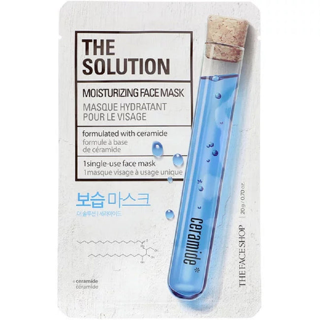 THEFACESHOP SOLUTION MOISTURIZING FACE MASK 2018