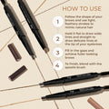 THEFACESHOP DESIGNING EYEBROW PENCIL 03 BROWN