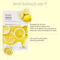 THEFACESHOP REAL NATURE LEMON FACE MASK (Buy 10 Real Nature Mask >> Get 5 Real Nature Mask)