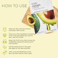 THEFACESHOP REAL NATURE AVOCADO FACE MASK(GZ)(Buy 10 Real Nature Mask >> Get 5 Real Nature Mask)