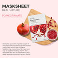 THEFACESHOP REAL NATURE POMEGRANATE FACE MASK(GZ) (Buy 10 Real Nature Mask >> Get 5 Real Nature Mask)