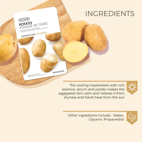 THEFACESHOP REAL NATURE MASK SHEET POTATO