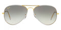 Ray-Ban™ Aviator Full Color 8056597446518 - Gray On Legend Gold