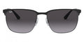 Ray Ban 8053672828870 Polished Black On Silver