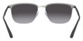 Ray Ban 8053672828870 Polished Black On Silver