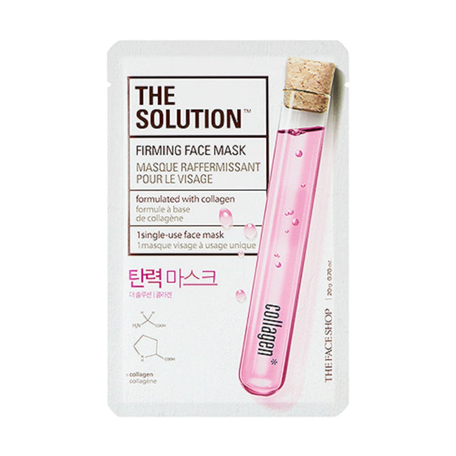 THEFACESHOP SOLUTION FIRMING FACE MASK 2018
